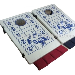 HS 플라스틱 보드 콩 가방 던지기 게임 게임 야외 OEM 로고 프로모션 게임 보드 - Product Image 4