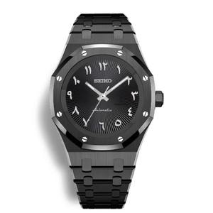 Montre de luxe pour homme, nouveau cadran cocktail, verre saphir NH35, acier inoxydable, résistante à l'eau, pour occasions décontractées, professionnelles ou cocktails - Product Image 2