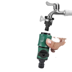 Conector rápido de estilo europeo con interruptor para rociadores de jardín y conector de manguera de plástico para pistola de agua del fabricante - Product Image 5