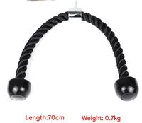 Vente en gros de la poignée en V double corde de fitness à domicile, accessoires de machine Smith, ensemble de fixation pour barre de serrage pour triceps