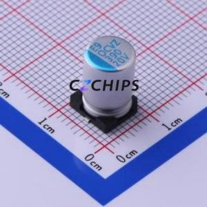OVZ391M1DTR-0812 Solid Capacitor SMD,D8xL12mm ( Capacitance: 390uF )( Precision: 20% Rated Voltage: 20V ) - Product Image 1