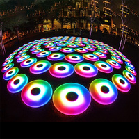 Panneaux de piste de danse LED lumineux en acier inoxydable étanches pour mariages, fêtes, scènes, aménagements paysagers et décorations de Noël à domicile