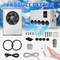Climatiseur Portable 12V 24V – Système de Climatisation Électrique pour Voiture, Refroidisseur de Stationnement pour Voitures 12V