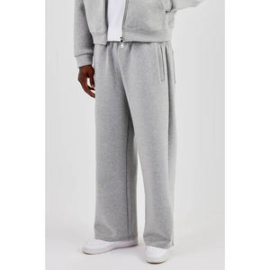 Conjunto de Sudadera con Capucha y Pantalones Deportivos para Hombre, 100% Algodón, Secado Rápido, 240g, Estampado, Informal, para Entrenamiento Deportivo de Invierno - Product Image 5