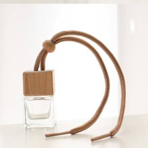 OEM 8ml bouteille de parfum de voiture climatiseur bouteille en verre évent clip désodorisant ensembles cadeaux décoration voiture de mariage bouteille vide wi - Product Image 1