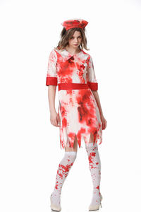 Bloodly Nurse Zombie Cosplay disfraces ropa Halloween <span class=keywords><strong>enfermera</strong></span> adulto <span class=keywords><strong>disfraz</strong></span> femenino - Product Image 4