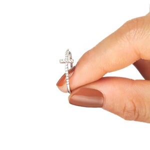 Slim <b>Band</b> Ring Vintage Minimal Design Finger Ring for Women - Product Image 4