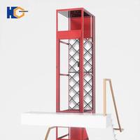 Ascenseur panoramique pour villa sans fosse N800 avec éclairage d'urgence automatique – Ascenseur résidentiel