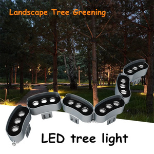 Cảnh quan đèn LED giáng sinh DMX lũ Đèn trang trí ngoài trời Vườn Hoop Cây máy giặt ánh sáng trụ cột cây cọ ánh sáng - Product Image 6