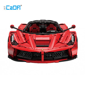 Modelo de coche deportivo CaDA C61505 de bloques de construcción, juguete DIY para adolescentes - Product Image 1