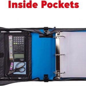 Case-it The Universal Zipper Binder - 2 4 นิ้วโอริงแบบมีแผ่นรอง - Product Image 4