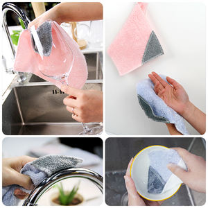 <span class=keywords><strong>Chiffon</strong></span> de nettoyage <span class=keywords><strong>magique</strong></span> multifonction en fibre de <span class=keywords><strong>bambou</strong></span> pour la cuisine <span class=keywords><strong>chiffon</strong></span> de nettoyage en profondeur n'endommageant pas les ustensiles de cuisine - Product Image 4