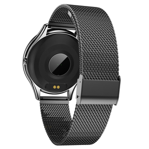 2020 Venta caliente SN58 correa de acero pantalla ronda a prueba de ritmo cardíaco reloj inteligente - Product Image 2