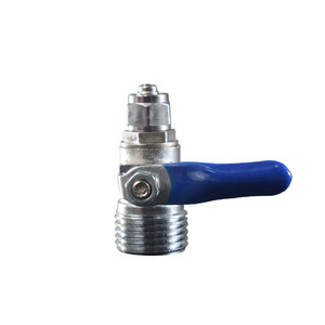 Metal Ball Valve 4 In To 2 In Male Thread <b>Water</b> <b>Dispenser</b> Faucet Accessory For <b>Water</b> Purifier - Product Image 4