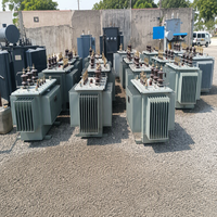 Transformateur de distribution immergé dans l'huile à double enroulement S11, 11 kV 33 kV, entièrement scellé, à économie d'énergie, 100 % efficace, directement de l'usine