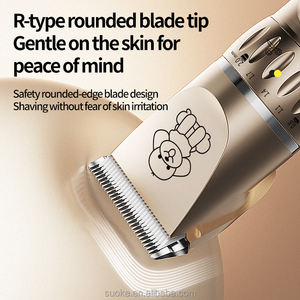 Máquina <span class=keywords><strong>Cortadora</strong></span> <span class=keywords><strong>de</strong></span> <span class=keywords><strong>Pelo</strong></span> <span class=keywords><strong>para</strong></span> Mascotas Inalámbrica Recargable con Motor Silencioso y Potente, Pantalla LCD, RPM Ajustable <span class=keywords><strong>de</strong></span> 7000 - Product Image 3