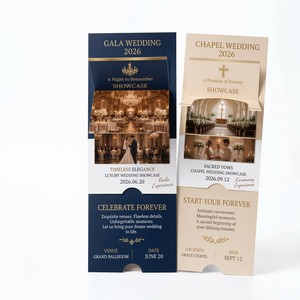 Elegantes Tarjetas <span class=keywords><strong>de</strong></span> Menú <span class=keywords><strong>de</strong></span> Boda en Cascada con Descripciones <span class=keywords><strong>de</strong></span> Cada Plato, Notas <span class=keywords><strong>de</strong></span> Combinación <span class=keywords><strong>de</strong></span> Vinos e Información Dietética - Product Image 3