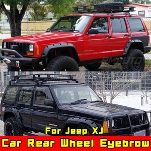 Moldura para el Borde de la Rueda Trasera Compatible con JEEP XJ, Kit de Carrocería, Moldura Exterior, Accesorios para Automóviles - Product Image 3