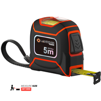 531003 Ruban à mesurer magnétique professionnel robuste de 5 m avec lame double face et fenêtre de visualisation supérieure pour chantier