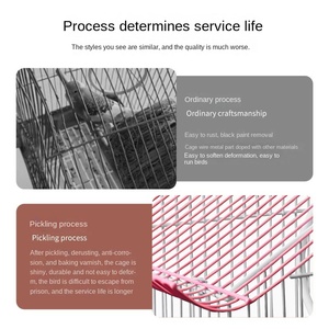 Externe cupvogelkooi Bago Papegaai Xuan Feng Tijgerhuid Pioenroos Parel Huisdierbenodigdheden Sier - Product Image 5