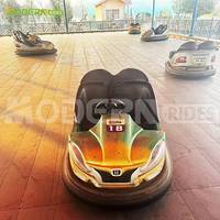 Équipement de parc d'attraction télécommande électrique dodgem adulte batterie auto tamponneuse à vendre