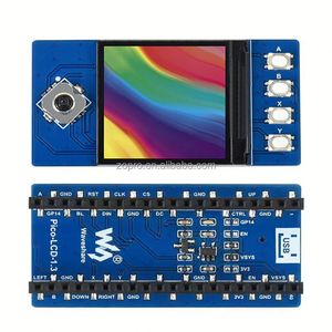 Zopro Raspberry Pi Pico บอร์ดขยายจอ LCD ขนาด1.3นิ้วบอร์ดขยายสี65K พร้อมไดรเวอร์ ST7789และไฟแบล็คไลท์ LED - Product Image 1