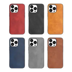 Suitable For 15 Phone Case Full Package Anti Drop 15pro Phone Case Leather Protective Phone Case