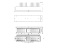 50W extérieur en aluminium LED PCB Module AC 220V Rénovation de réverbère avec SMD 3030 IP65 Rating 11000LM 3000K-6500K