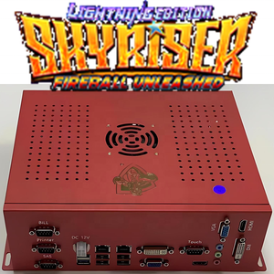Carte de jeu Skyriser Fireball Unleashed Lightning Edition 5-en-1 pour PC, carte SAS Follow the Banana, carte de jeu PCB Skill Game, machine d'arcade de divertissement - Product Image 2