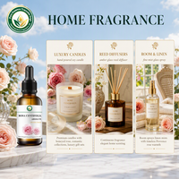 Matériel de qualité supérieure pour la fabrication de parfums d'intérieur : Absolue de rose (Rosa Centifolia) pour bougies parfumées et bases de diffuseurs à bâtonnets