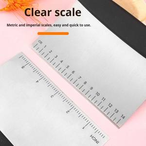 Grattoir à pâtisserie <span class=keywords><strong>en</strong></span> acier inoxydable résistant à la rouille pour boulangerie professionnelle et usage domestique - Product Image 4