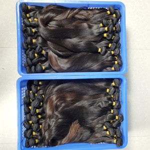 भारत में प्राकृतिक सीधे 14 ए ग्रेड बाल बुनते कैसिन 95-100 ग्राम वजन और 8 "-34" लंबाई प्राकृतिक सीधे कुंवारी बाल - Product Image 3