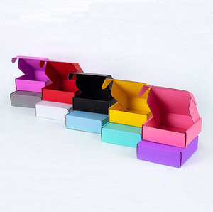 Boîtes en papier multicolores en gros à faible MOQ pour emballage de parfums, cosmétiques pour ongles, petites boîtes cadeaux, boîtes d'expédition avec logo personnalisé - Product Image 2