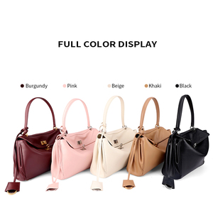 Borsa Tote Grande Capacità in Vera <span class=keywords><strong>Pelle</strong></span> Nuova Collezione 2026 - Borsa a Spalla/Tracolla di Lusso in <span class=keywords><strong>Pelle</strong></span> Bovina Premium da Donna - Product Image 6