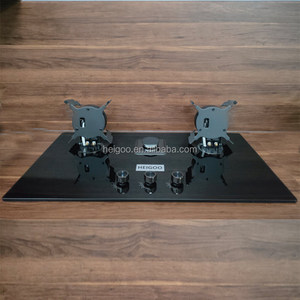 Bếp gas nấu ăn 3 lò, mặt kính cường lực, 2 mặt đun đảo chiều và 1 mặt đun kiểu Trung Quốc Sabaf - Product Image 4