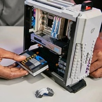 Série de Blocs de Construction PC Gaming les Plus Vendus – Jouet Éducatif DIY, Modèle de PC à Assembler, Briques de Puzzle en Plastique ABS Emballées
