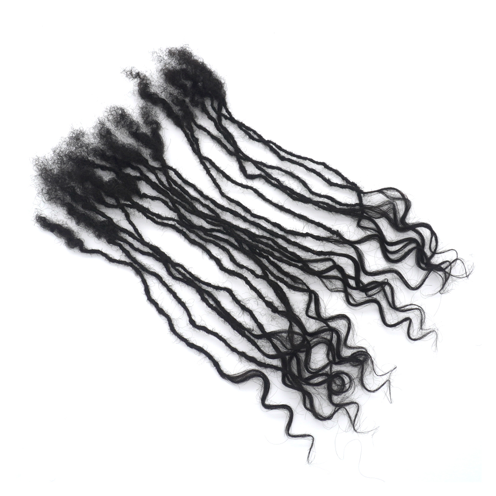 Vast Hair Workshop Craft Detail 4 for KAMA Handmade Interlocking Sisterlock Curly Tips 100% Remy INDIAN Human Hair Permanent Micro Locs Extensions Soft Dreadlocks