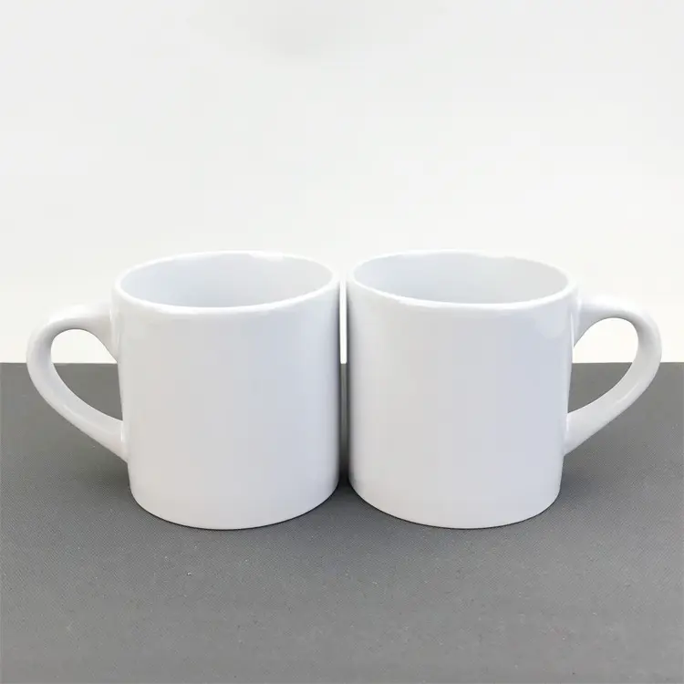 Aanpassen Logo 6Oz Kleurrijke Keramische Melk Thee Mok Kantoorbekers Drinkwaren Sublimatie Blanco Creatieve Ijs Koffie Cup Sets