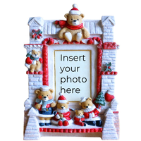 Cadeau Souvenir pour enfants nouveau Design cadre Photo en résine personnalisé ours porte-bonheur cadre Photo décoration de la maison