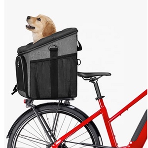 Petit animal panier <span class=keywords><strong>de</strong></span> vélo pour <span class=keywords><strong>chien</strong></span> à côtés souples <span class=keywords><strong>sac</strong></span> à dos <span class=keywords><strong>de</strong></span> <span class=keywords><strong>transport</strong></span> pour animaux <span class=keywords><strong>de</strong></span> compagnie en maille respirante et remorque <span class=keywords><strong>de</strong></span> vélo pour <span class=keywords><strong>chien</strong></span> moyen chat chiots - Product Image 6