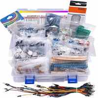 Kit de composants électroniques 2016 pièces pour R3 avec plateau d'expérimentation sans soudure - Version ultime
