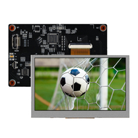 Módulo de Pantalla LCD TFT IPS de 4.3 Pulgadas con Entrada de Video Digital HD e Interfaces Micro USB para Raspberry Pi, Resolución 800x480