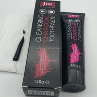 Vente en gros de dentifrice au charbon de bambou JBR 120g, nettoyage quotidien, haleine fraîche, protection forte de l'émail, blanchiment des dents