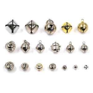 Campanas Decorativas Colgantes de Metal, Pequeñas Campanas Brillantes de Colores Vivos, Campanas de <span class=keywords><strong>Jingle</strong></span> para Manualidades Navideñas y Accesorios de Bricolaje - Product Image 4