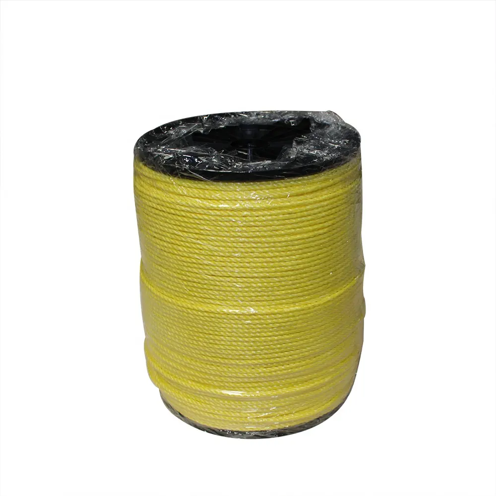 PP/PE 2mm 3mm 8mm 9mm 10mm 20mm braid thick 3 strand braided cord cotton rope