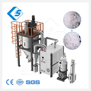 Air Flow Drier Plastic Infrared Crystallization Drying Pet Flakes Infrared Crystallization Dryer