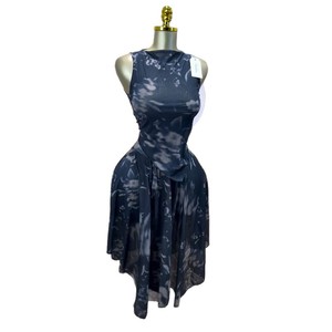 Abbigliamento <span class=keywords><strong>Donna</strong></span> all'<span class=keywords><strong>Ingrosso</strong></span> S-2XL, Nuova Collezione Primaverile, Set in Poliestere con Top Senza Spalle Stampato e Pantaloni a Vita Alta - Product Image 5