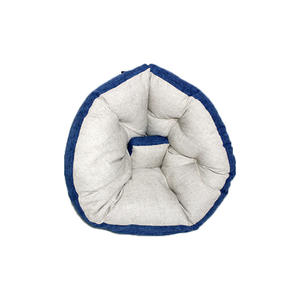 Canapé pouf Blue Rice Bean Bag 6-24 capitonné extra doux démontable pour coin lecture adulte, chambre à coucher, style décontracté - Product Image 4