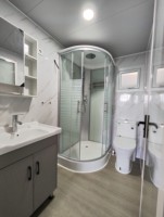 Maisons préfabriquées extensibles en conteneurs fabriquées en Chine avec des matériaux en acier pour une utilisation hôtelière, maison préfabriquée de luxe à vendre en Chypre