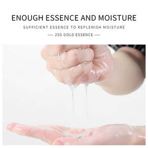 Mascarilla de lámina de oro de 24K para mujer, mascarilla hidratante personalizable para el cuidado de la piel con infusión de vitamina C, uso corporal y facial, mascarilla femenina con lámina seca dorada - Product Image 4